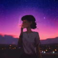 Desktop wallpaper girl smoking lofi hip hop mix beats to relax study to cozy lofi youtube lofi smoke